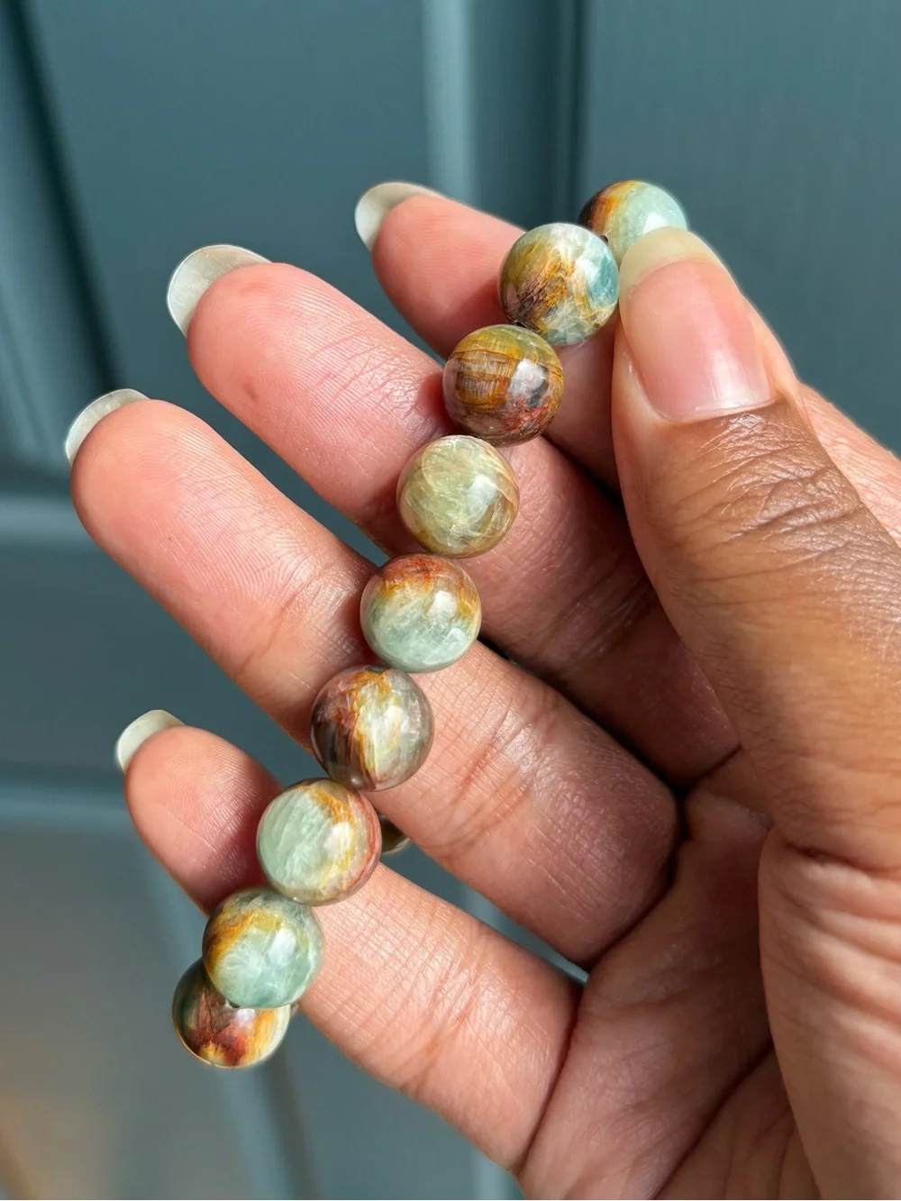 Island Kyanite Crystal Bracelet 12mm